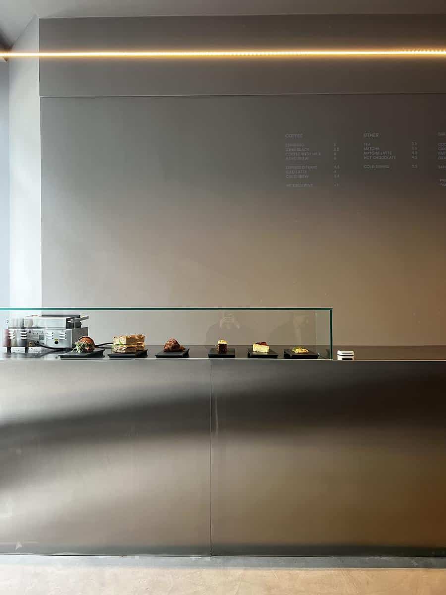 94 Degrees specialty coffee interior