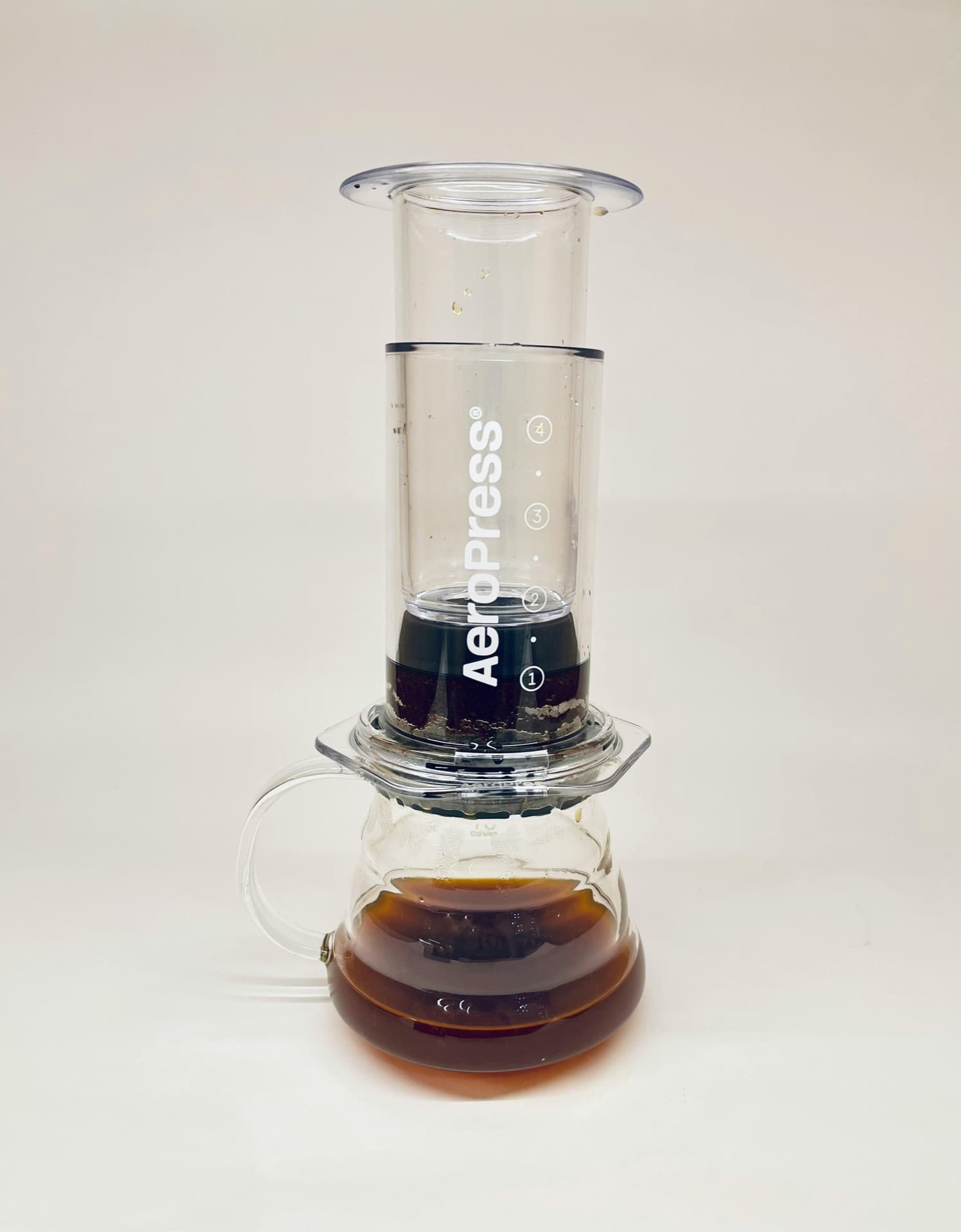 AeroPress brewing
